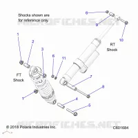 SUSPENSION, SUPPORT AMORTISSEUR , REAR SUSP.