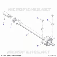 SYSTÃˆME DE TRANSMISSION, MID PROP SHAFT
