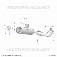 ENGINE, ECHAPPEMENT, EVAP