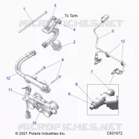 SYSTÃˆME D'ALIMENTATION, RAIL, LINES AND THROTTLE BODY