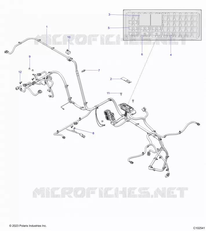 ELECTRICITE, WIRE HARNESS