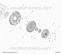 ENGINE, TRANSMISSION ADAPTOR AND FLEX PLATE 