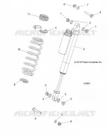 SUSPENSION AVANT SHOCK MOUNTING
