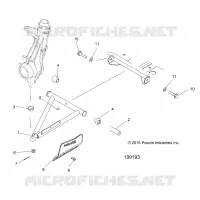 SUSPENSION, A-ARM AND SUPPORT MOUNTING