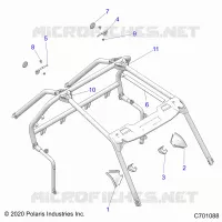 CHASSIS, CAB FRAME ACCESSOIRES