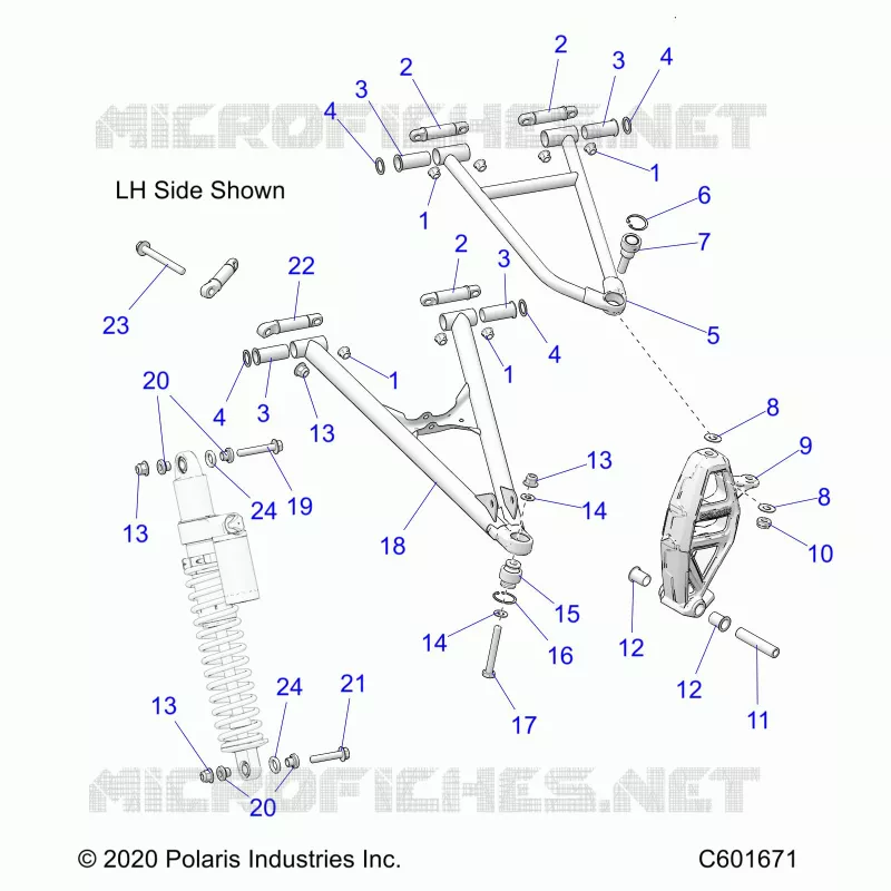 TRIANGLES SUSPENSIONS AVANT 