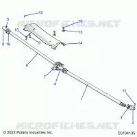SYSTÃˆME DE TRANSMISSION, PROP SHAFT