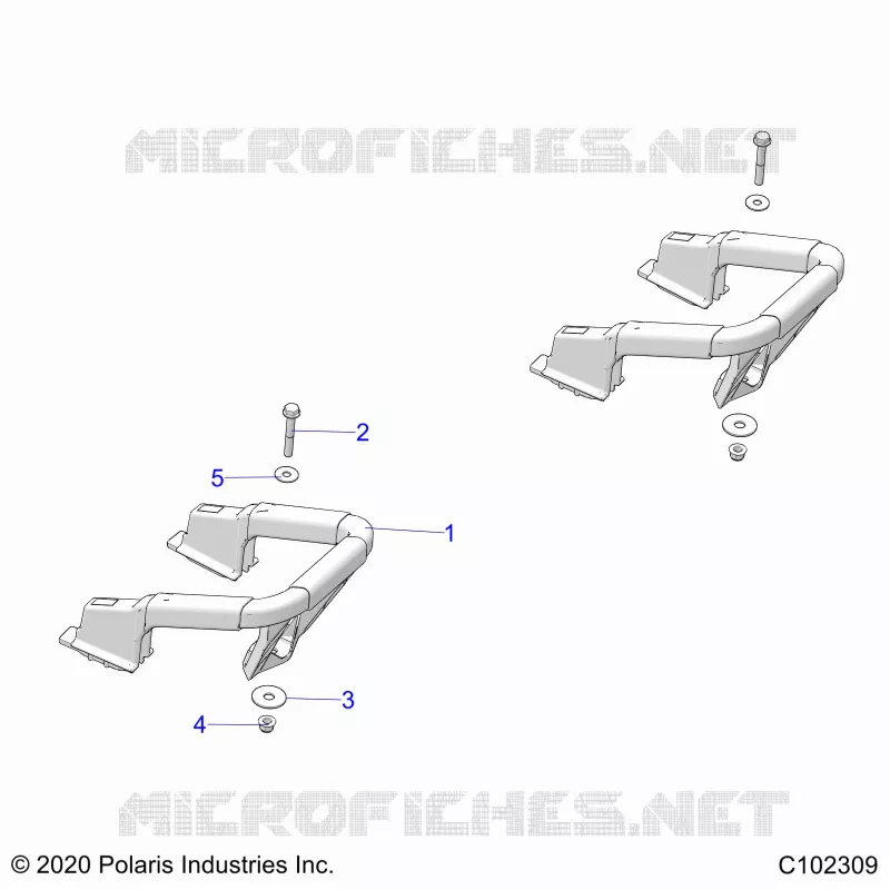 CARROSSERIE ARRIERE RACK, HANDGRIPS