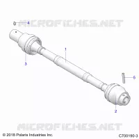 SYSTÃˆME DE TRANSMISSION, FRONT PROP SHAFT