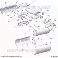 ENGINE, ECHAPPEMENT