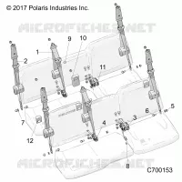 SIEGE BELT MOUNTING