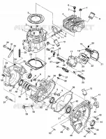 CARTERS MOTEUR AND CYLINDRE BIG BOSS 6X6 400L W97AE38A (4940814081D007)
