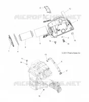 MOTEUR, PRISE D'AIR
