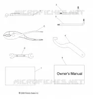 REFERENCES, TOOL KIT AND MANUEL DU PROPRIETAIRES