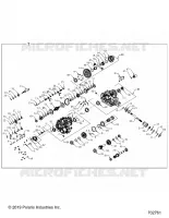 SYSTÃˆME DE TRANSMISSION, MAIN GEARCASE INTERNALS