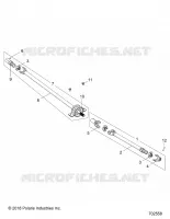 DRIVE TRAIN, ARBRE DE TRANSMISSION AVANT