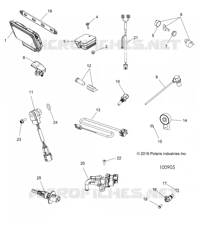 ELECTRICITE, SWITCHES, SENSORS, ECU AND CONTROL MODULES