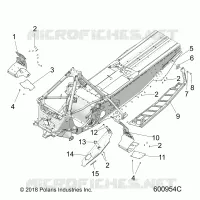 CHASSIS, PROTECTION D'EMBRAYAGE/FOOTRESTS/RUNNING BOARDS