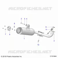 ENGINE, ECHAPPEMENT, EVAP