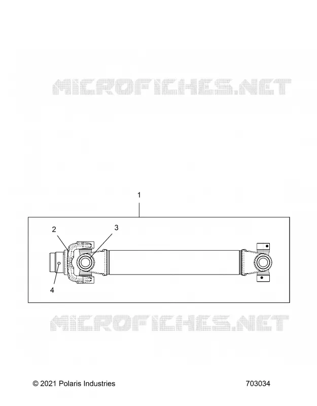 SYSTÃˆME DE TRANSMISSION, PROP SHAFT,REAR