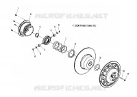 SYSTÈME DE TRANSMISSION, SECONDARY CLUTCH