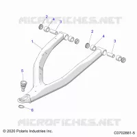 SUSPENSION AVANT CONTROL ARMS UPPERS