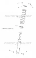 AMORTISSEUR AVANT