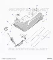 SYSTÃˆME D'ALIMENTATION, FUEL TANK AND PUMP