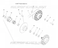 SYSTÈME DE TRANSMISSION, SECONDARY CLUTCH