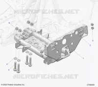 CHASSIS, MOUNTING, FRONT GEARCASE