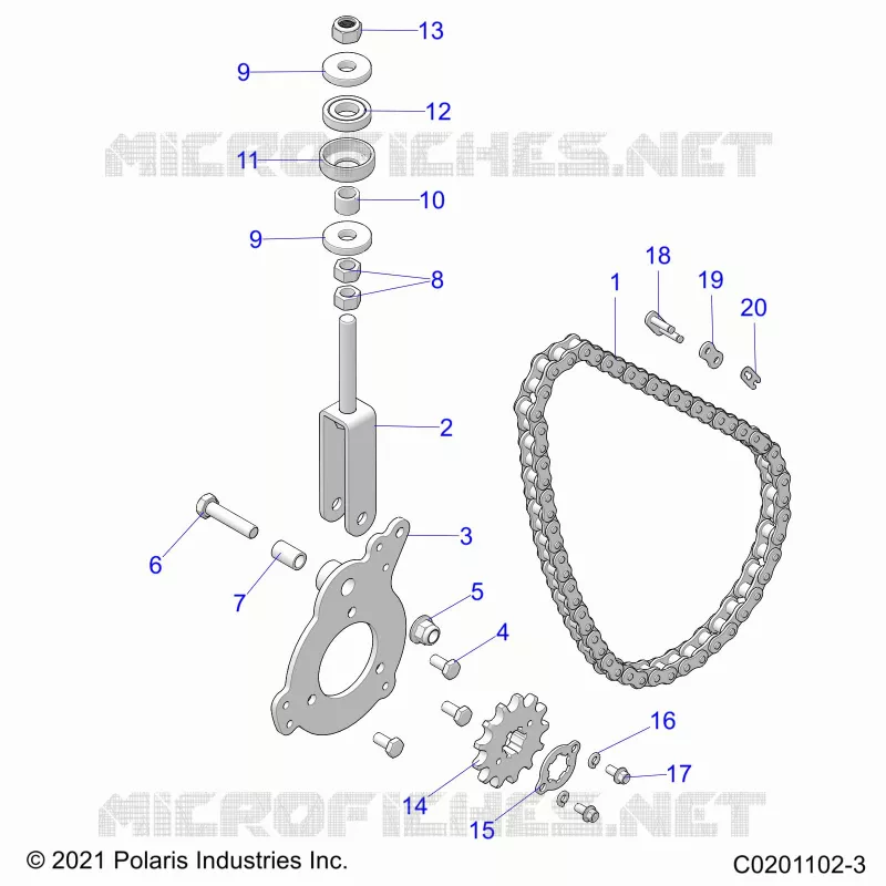 SYSTÃˆME DE TRANSMISSION, CHAIN TENSIONER AND SPROCKET