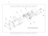 BRAKES, ETRIER DE FREIN ARRIERE