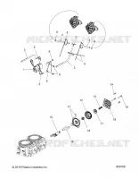 ENGINE, ECHAPPEMENT VALVES AND SOLENOID