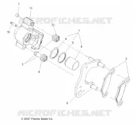 FREIN AVANT CALIPER