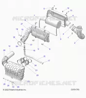 ENGINE, PRISE D'AIR SYSTEM