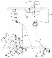 SYSTÈME D'ALIMENTATION SLX 780 B964287 and  Intl. SLX 780 I964287 (4937443744A010)