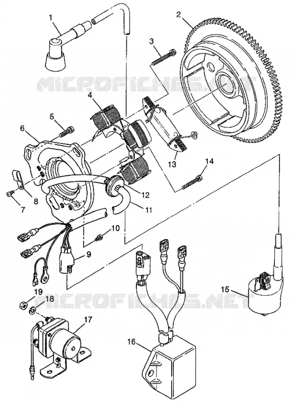 STATOR (300) XPRESS 300 W97CA28C (4939603960D009)