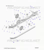 SUSPENSION, RAIL BEAM LH/RH
