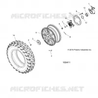 ROUES, FRONT AND HUB