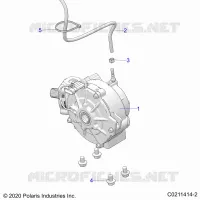 SYSTÃˆME DE TRANSMISSION, FRONT GEARCASE MOUNTING