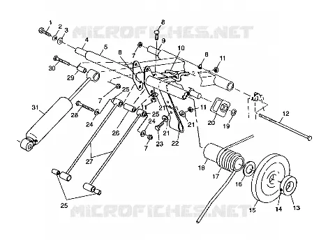 BRAS DE SUSPENSION ARRIERE