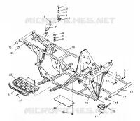 CHASSIS TRAIL BLAZER W947221 (4926832683A007)