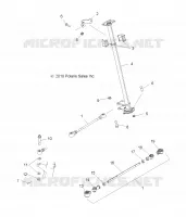 STEERING, COLONNE DE DIRECTION