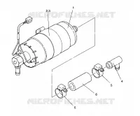 POMPE A CARBURANT ASSEMBLY RXL/0930768 and RXL SKS/0930568 (4922992299035A)