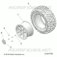 ROUES, REAR