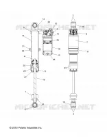 SUSPENSION, AMORTISSEUR IFS (7044388)