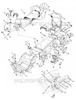 CHASSIS AND SIEGE TRAIL DELUXE UPDATED 2/90 (4916831683003A)