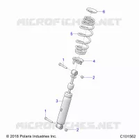 SUSPENSION ARRIERE SHOCKS