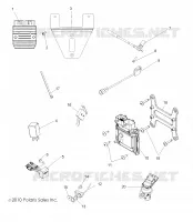 REGULATEUR, RELAYS, CAPTEURS and ECU