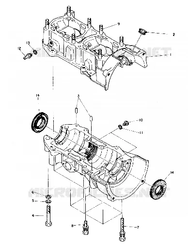 CARTERS MOTEUR (400) (4910941094029A)